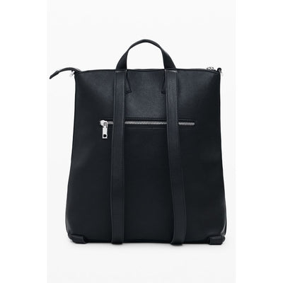 Desigual Black Polyethylene Women Backpack