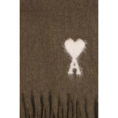 Ami Paris Ami De Coeur Scarf