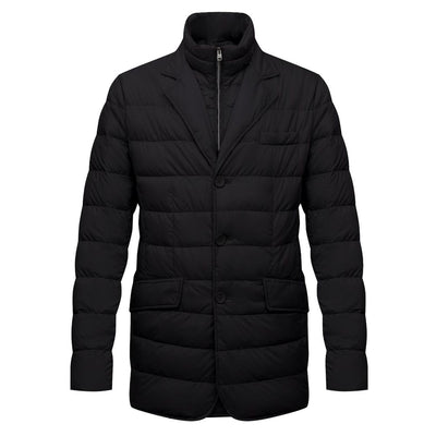 Herno Black Polyamide Jacket