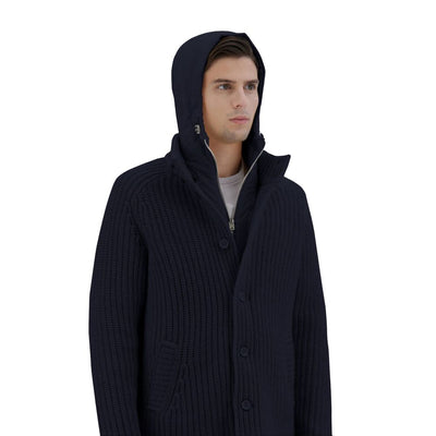 Herno Blue Wool Jacket
