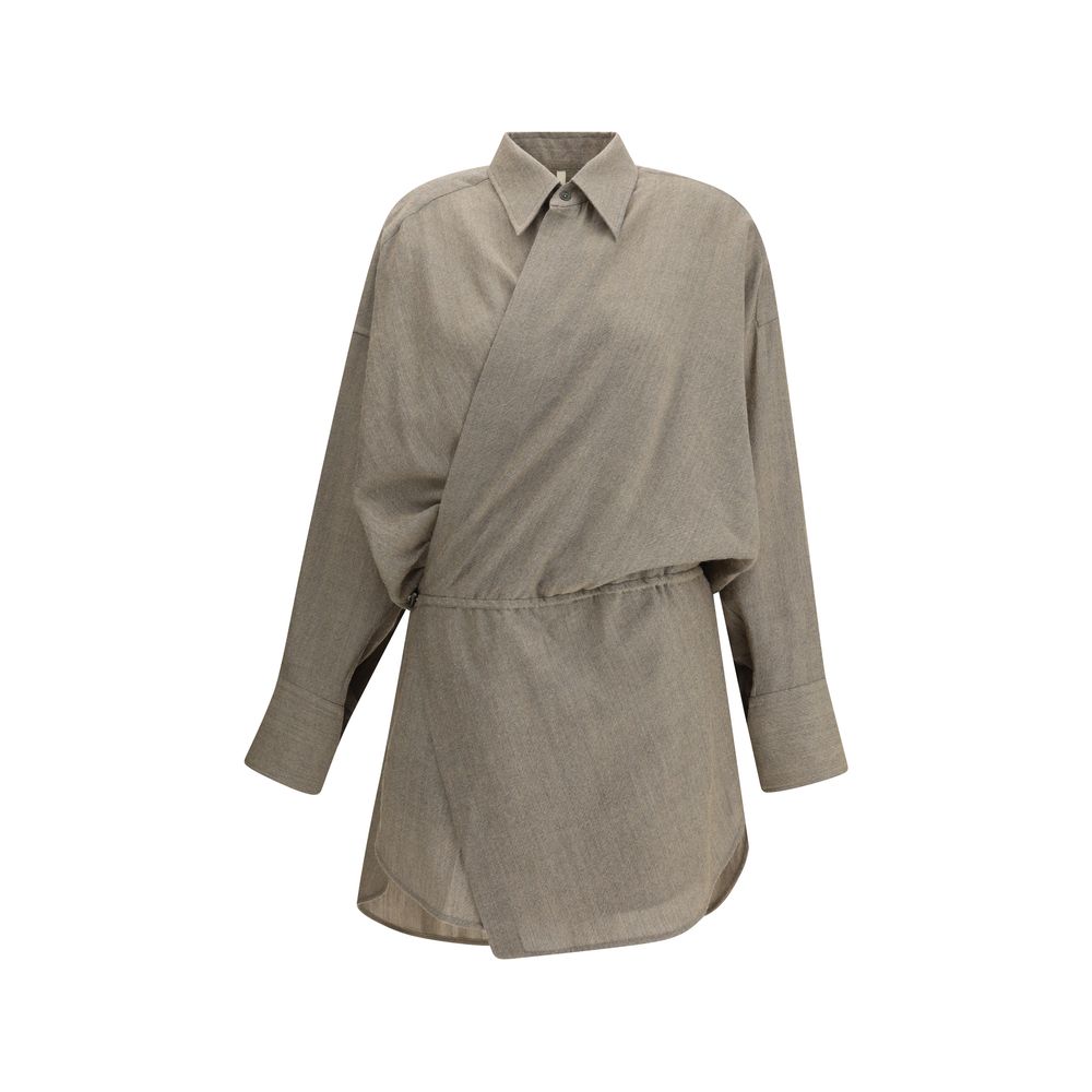 Robe chemise en laine Petar Petrov