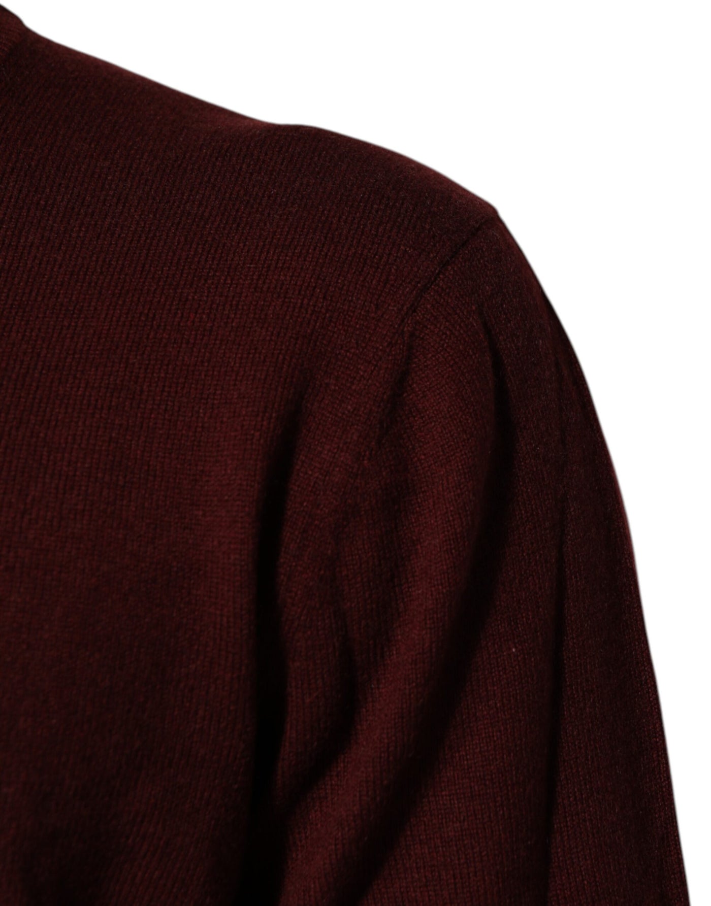 Pull ras du cou en cachemire marron Dolce &amp; Gabbana