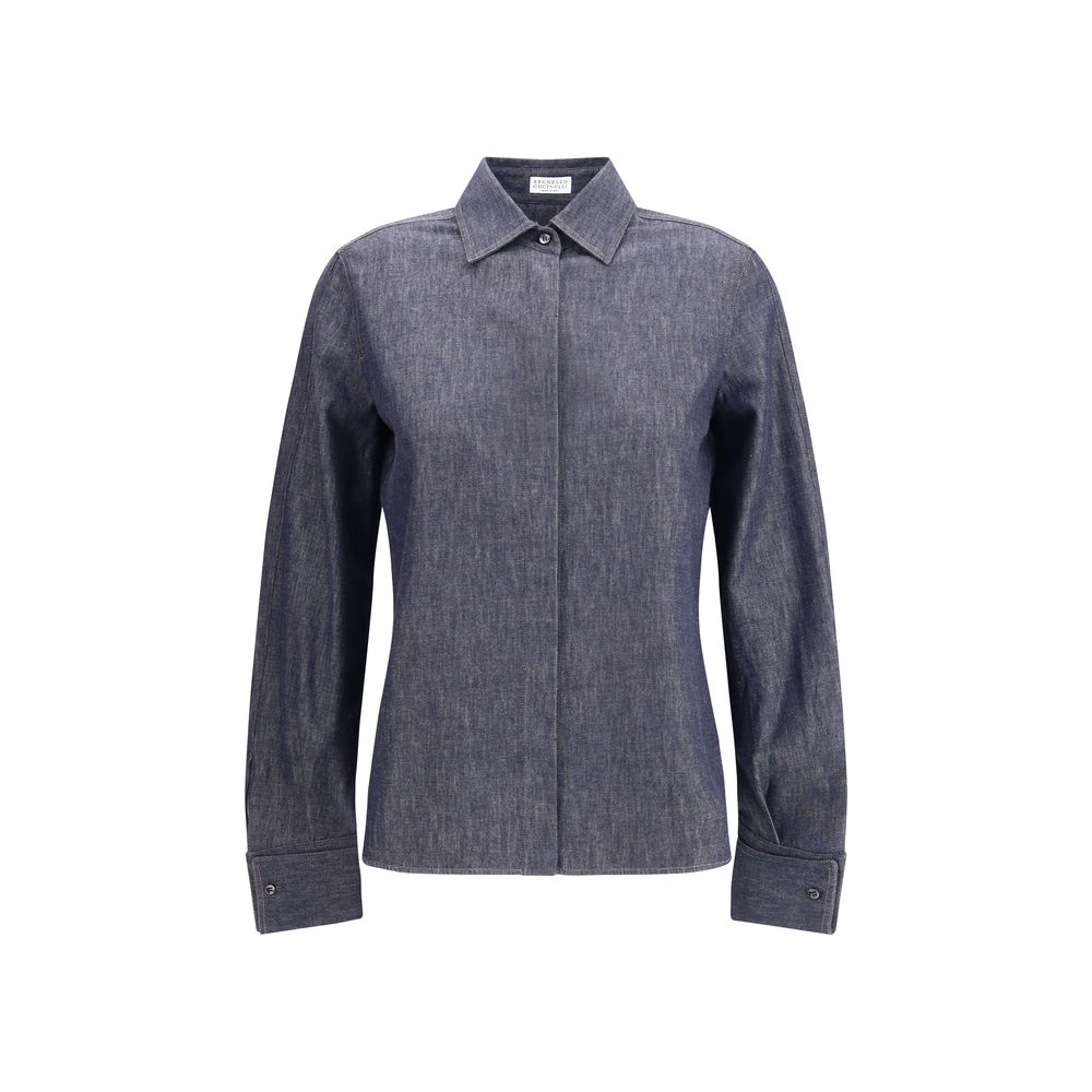 Chemise en jean Brunello Cucinelli