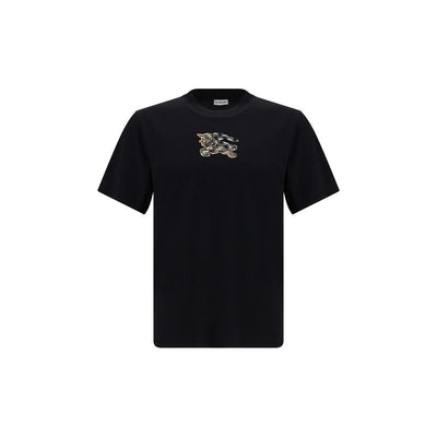 Burberry Checked logo cotton T-shirt