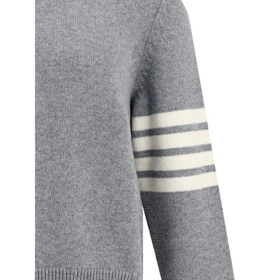 Thom Browne Sweater with 4-Bar intarsia