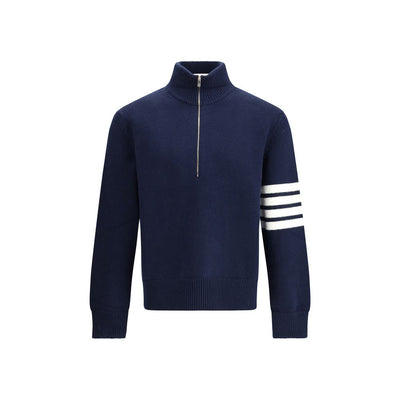 Thom Browne Sweater with 4-Bar intarsia