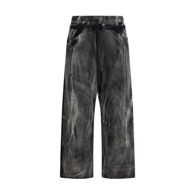 R13 CROPPED PLEATED SWEATPANT