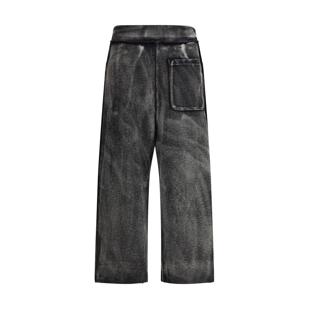 R13 CROPPED PLEATED SWEATPANT