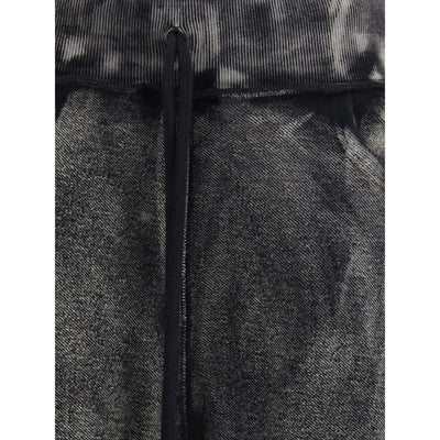 R13 CROPPED PLEATED SWEATPANT