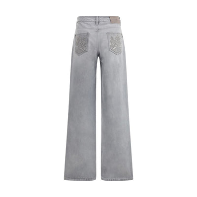 Ermanno Scervino Wide Leg Jeans