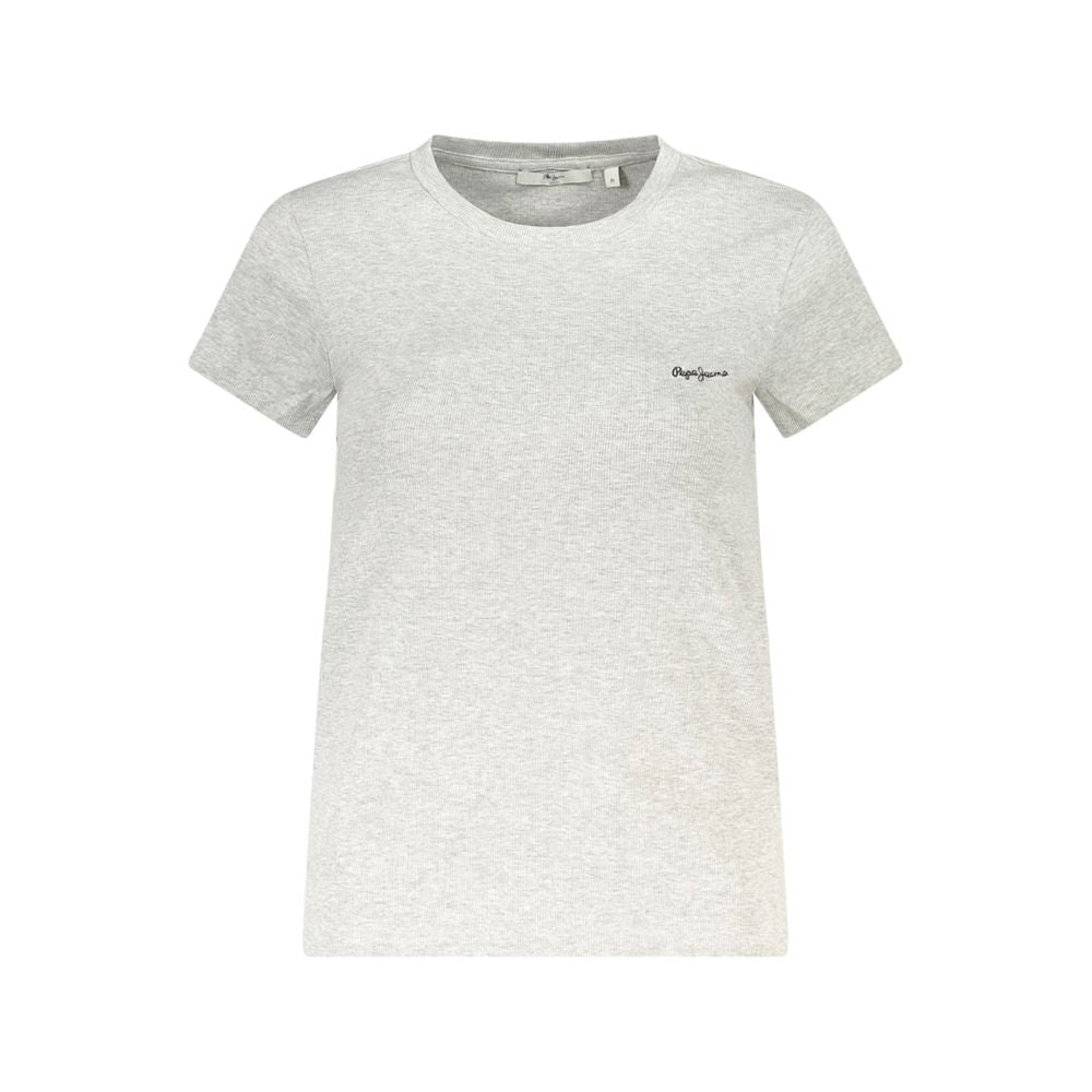 Pepe Jeans Grijs Katoenen Dames T-shirt