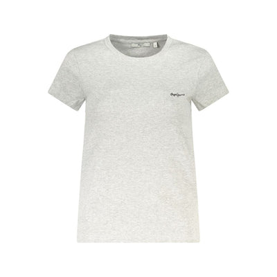 Pepe Jeans Grijs Katoenen Dames T-shirt