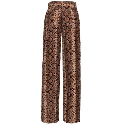 PINKO Brown Cotton Jeans & Pant