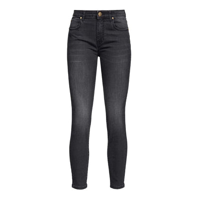 PINKO Black Cotton Jeans & Pant