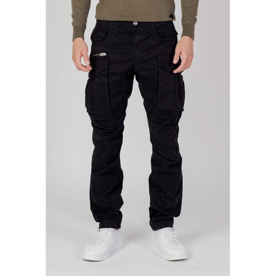 Replay Black Cotton Relaxed Fit Jean