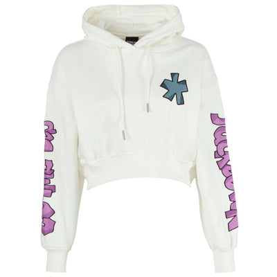 Comme Des Fuckdown White Cotton Sweater