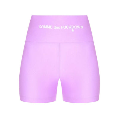 Comme Des Fuckdown Purple Polyester Short