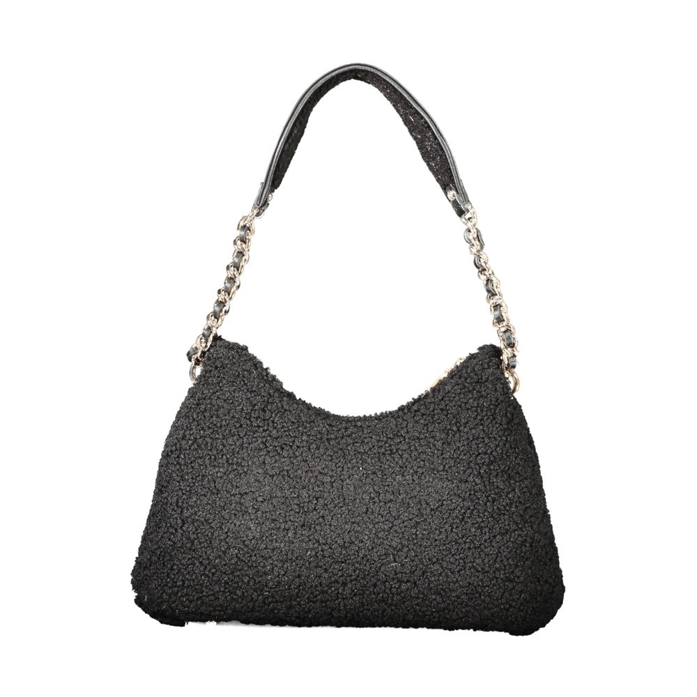 Guess Jeans Black Polyester Handbag