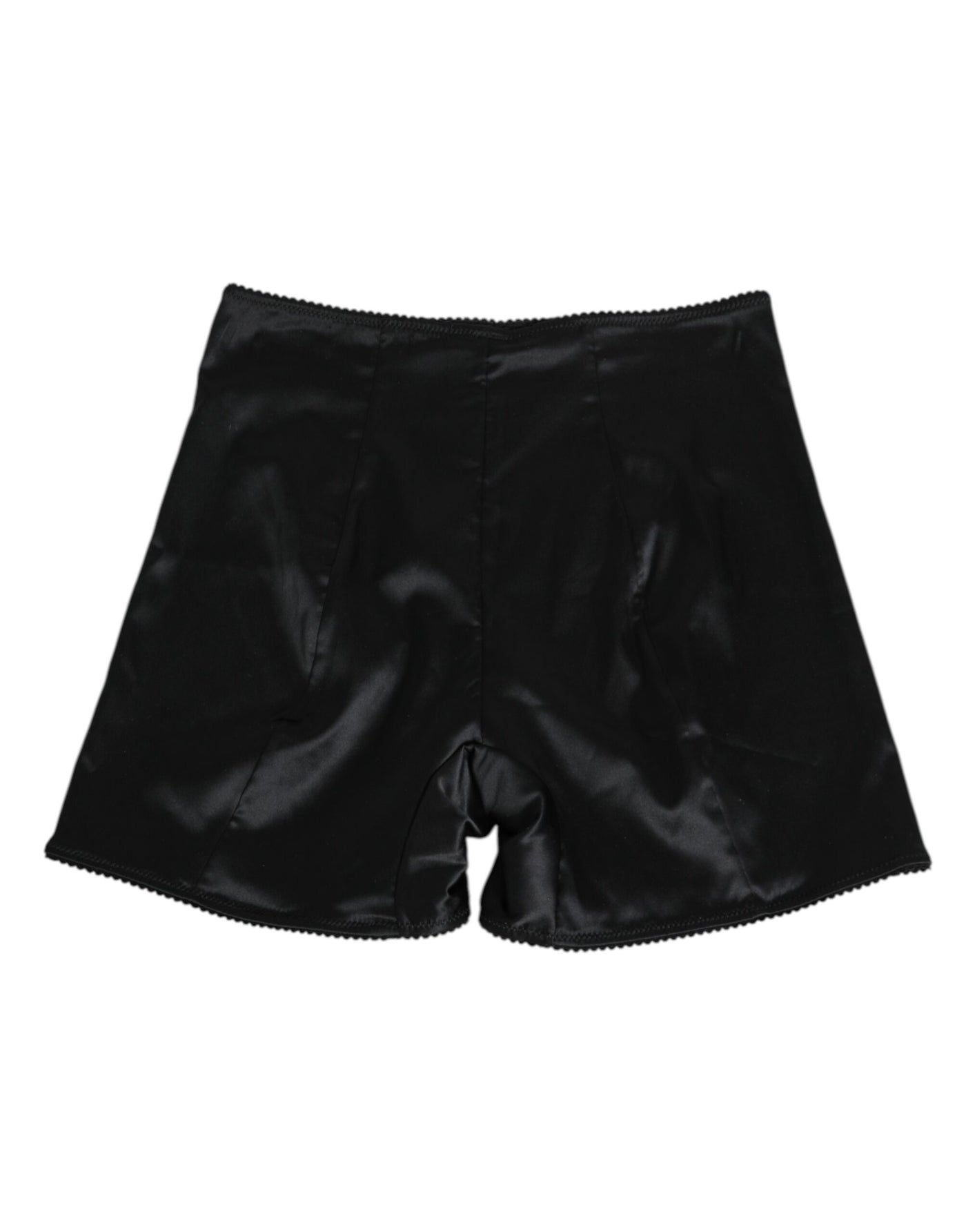 Dolce & Gabbana Black Silk Stretch Slip Cycling Women Underwear