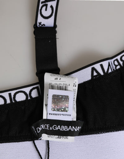 Dolce & Gabbana Black Polyester Soft Cup Brassiere Underwear