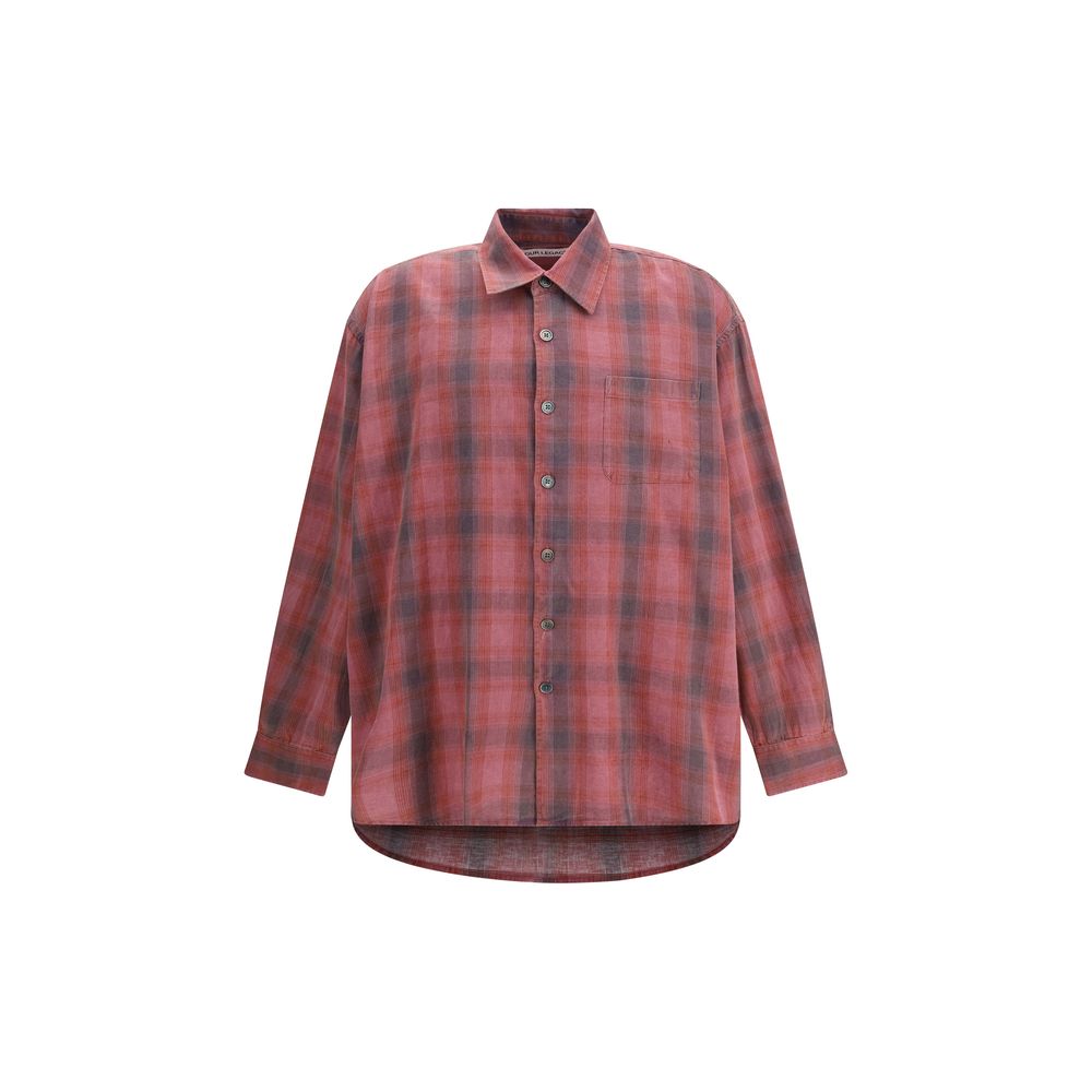 Our Legacy Flannel Check Borrowed Shirt