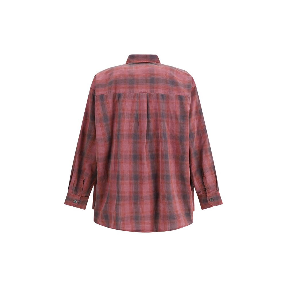 Our Legacy Flannel Check Borrowed Shirt