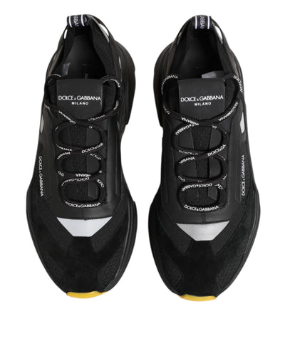 Dolce & Gabbana Black Daymaster Low Top Men Sneakers Shoes