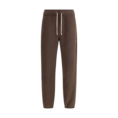 New Balance Elastic-waistband logo-patch track Pants