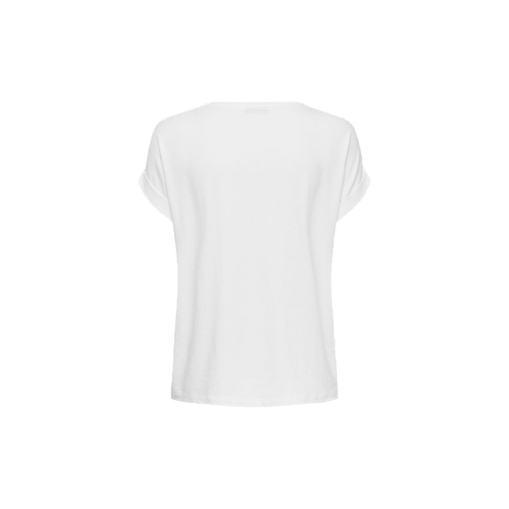 T-shirt blanc en polyester uniquement