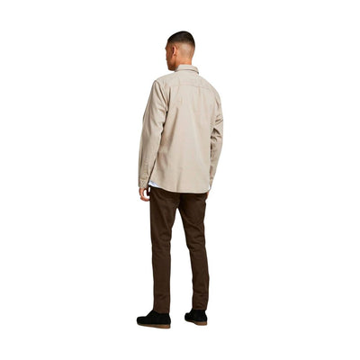Jack Jones Beige Jeans Shirt