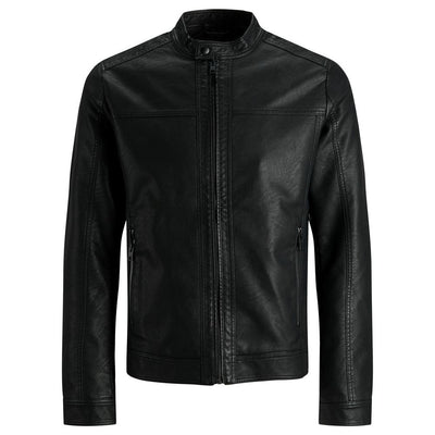 Jack Jones Black Polyamide Jackets & Coat