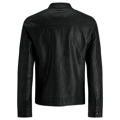 Jack Jones Black Polyamide Jackets & Coat