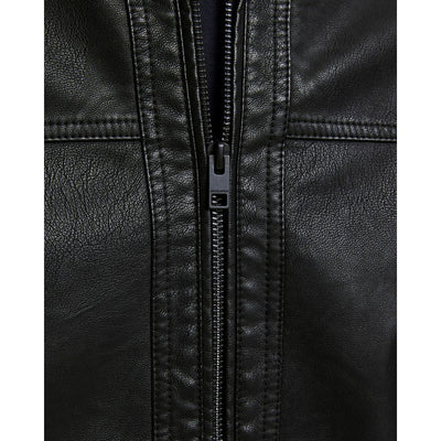 Jack Jones Black Polyamide Jackets & Coat