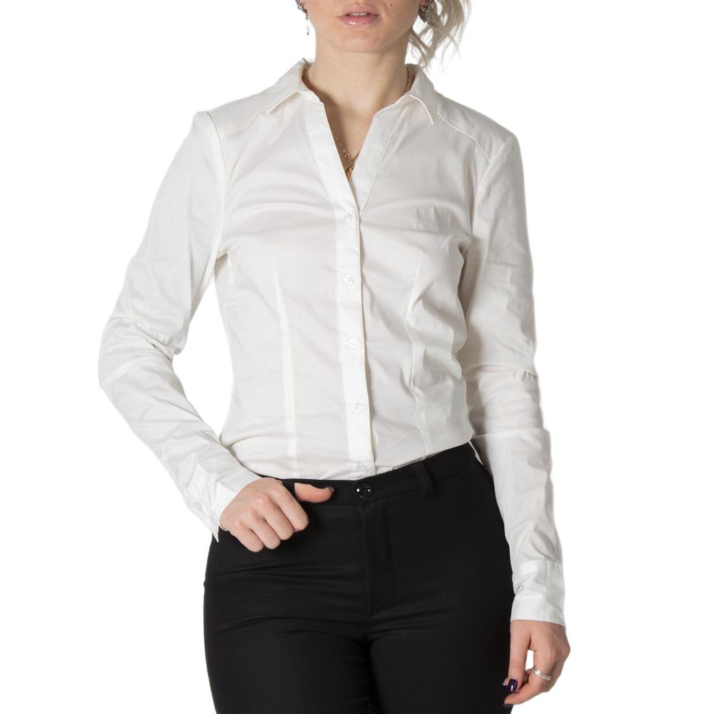 Body en coton crème Vero Moda