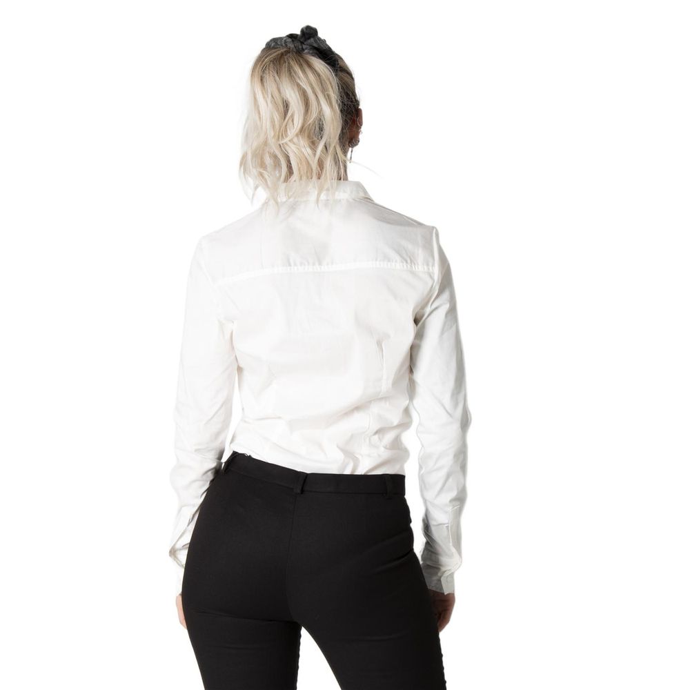 Body en coton crème Vero Moda