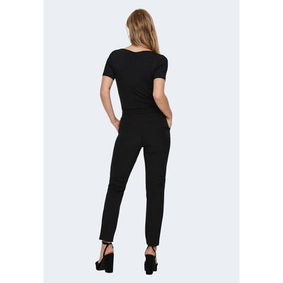 T-shirt en viscose noir Vero Moda
