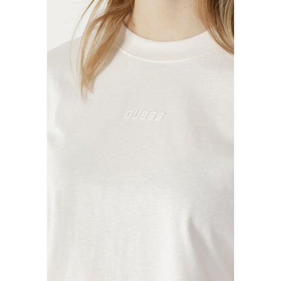 T-shirt Guess Active en coton crème