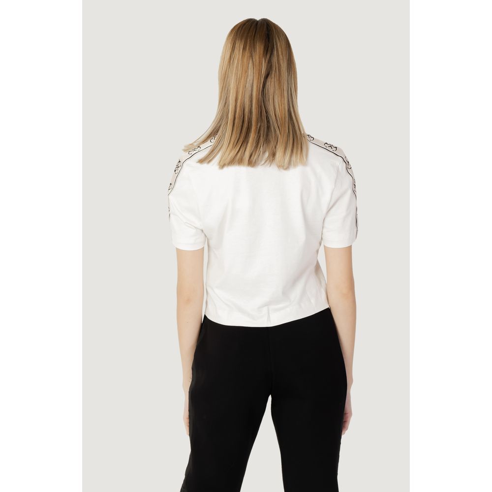 T-shirt Guess Active en coton crème
