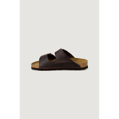 Chaussons Birkenstock en matière synthétique marron