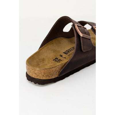 Chaussons Birkenstock en matière synthétique marron