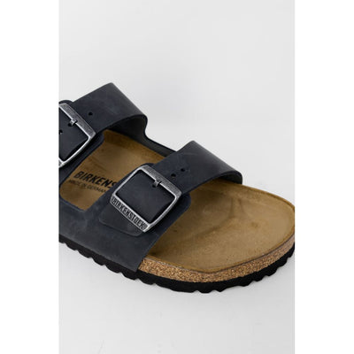 Chaussons Birkenstock en matière synthétique noire