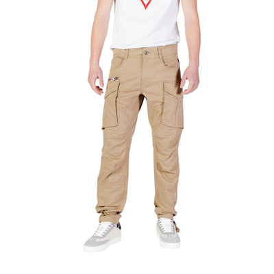 Replay Beige Cotton Relaxed Fit Jean