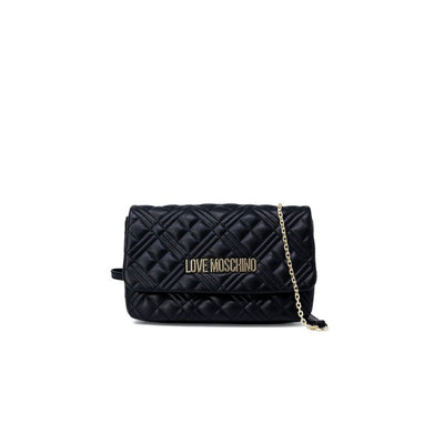 Love Moschino Zwarte Polyethyleen Handtas