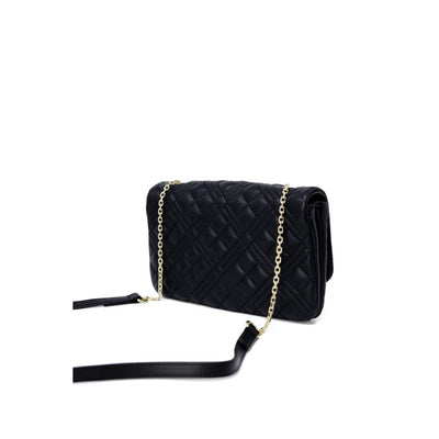 Love Moschino Zwarte Polyethyleen Handtas