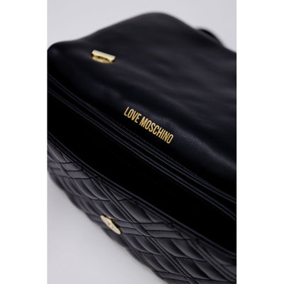 Love Moschino Zwarte Polyethyleen Handtas