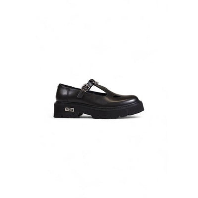 Cult Black Leather Platform