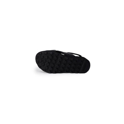 Cult Black Leather Sandal