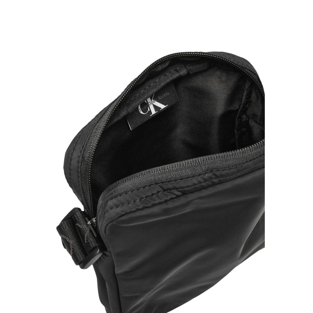 Calvin Klein Zwarte Messenger Bag van Gerecycled Polyester