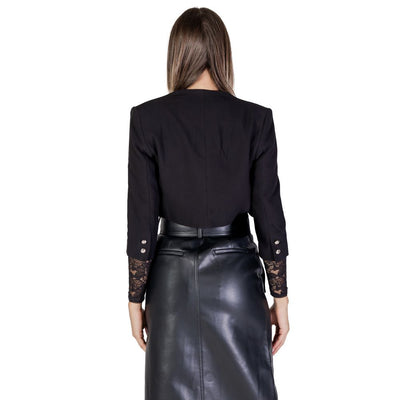 Morgan De Toi Black Polyester Sweater