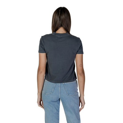 Calvin Klein Jeans Black Cotton T-Shirt